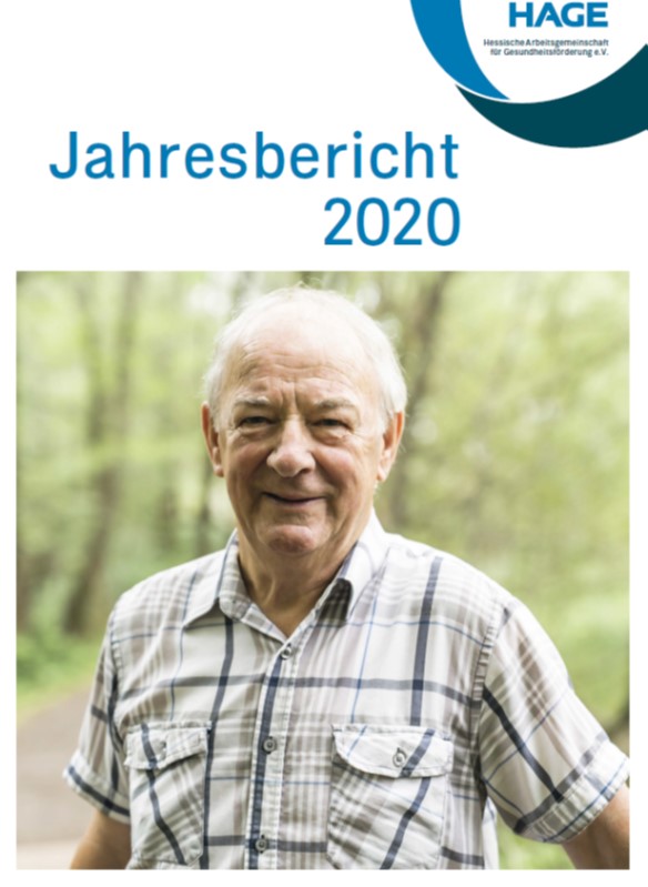 Titelseite des HAGE-Jahresberichts 2020